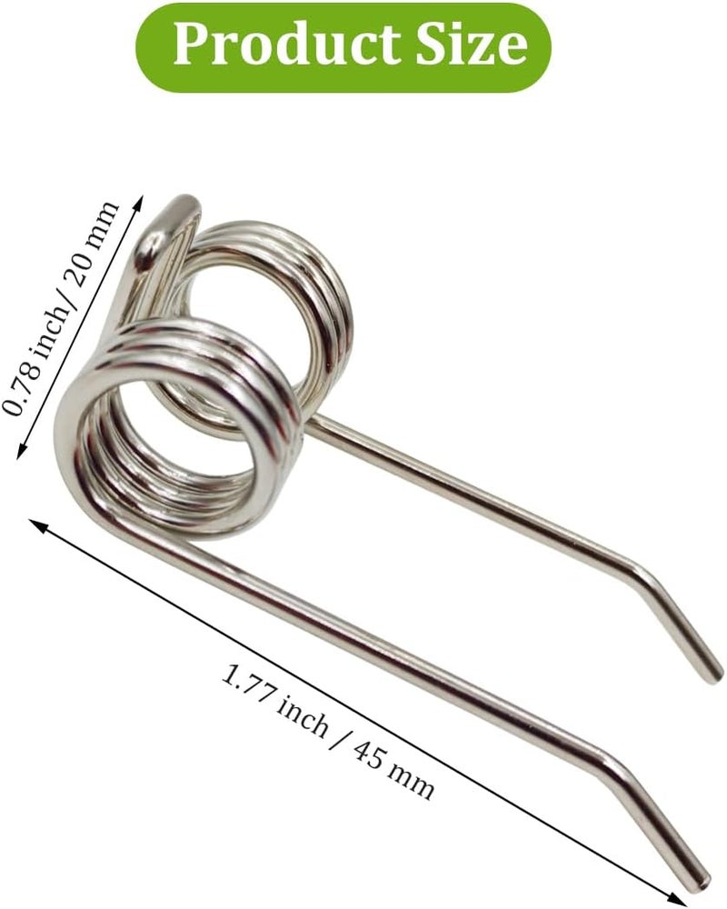 PEHUAP 36-Pack 29272 Dethatcher Tines Compatible with Greenworks 27022 2500600G 10 Amp 14" Corded Dethatcher,Replacement Durable Steel Scarifier Rake Tines Parts,Lawn Tractor Attachments Set - Image 3